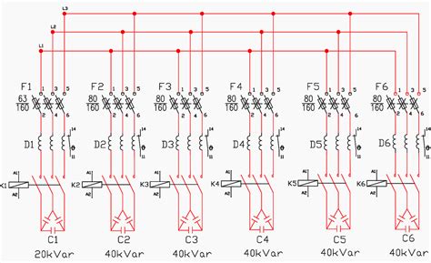 capacitor bank schematic diagram